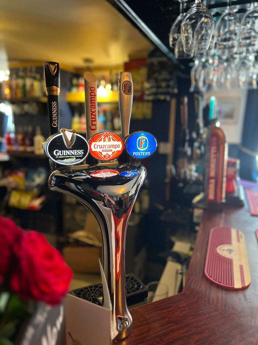 Optics and spirits on the back bar